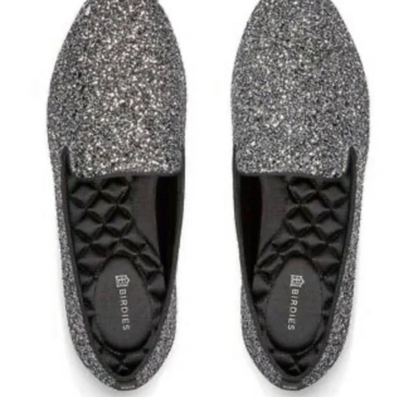 Birdies The Starling in Gunmetal Glitter Size: 6.5 - Picture 1 of 9